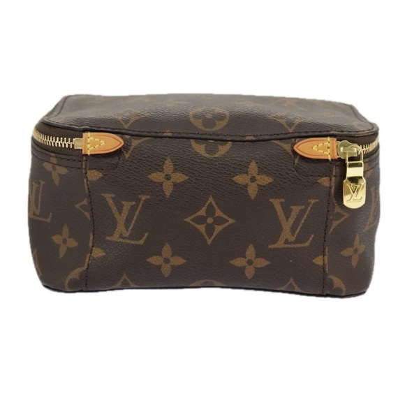 LOUIS VUITTON Monogram Cube de Langeman PM Cosmetic Pouch M43688 LV Auth 98540A - Picture 2 of 16